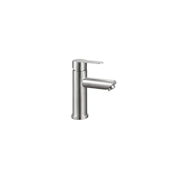 Grifo monomando para lavabo IONY Acero