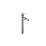 Grifo monomando para lavabo caño alto IONY Acero