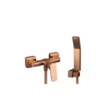 Grifo monomando para ducha MARRIOT COBRE PVD