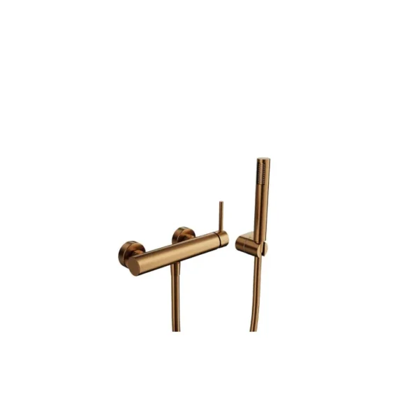 Grifo monomando para ducha SIRIO Cobre