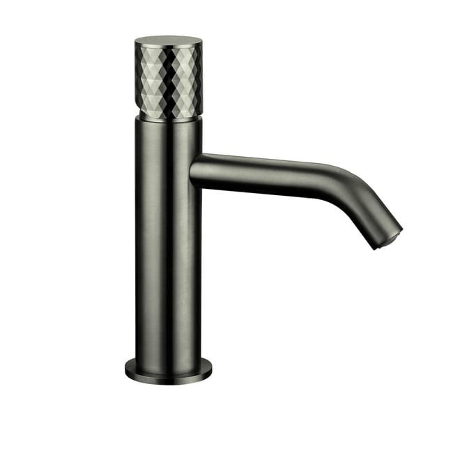 55.jpeg Grifo monomando para lavabo HELIOS Titanio - Imagen 1