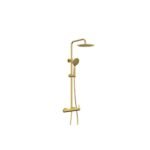 Conjunto de grifería para ducha INVERTER R ORO CEPILLADO