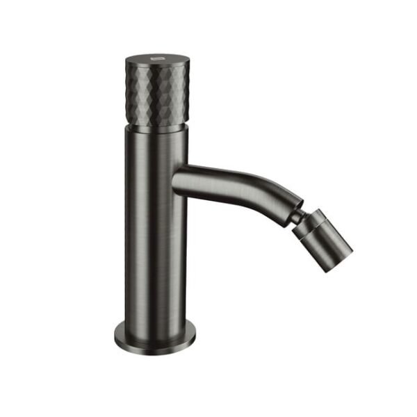 Grifo monomando para bidé HELIOS Titanio
