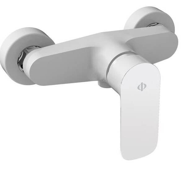 Grifo monomando ducha CASSIO Blanco