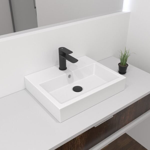 LAVABO CERÁMICO RECTANGULAR 9363