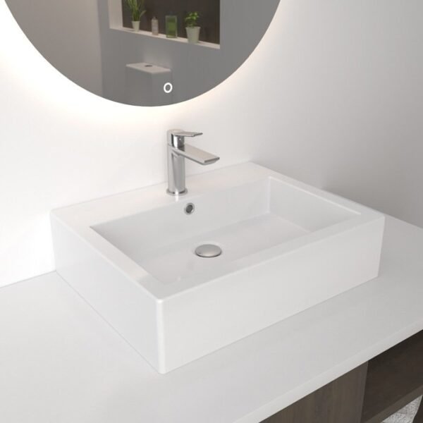 LAVABO CERÁMICO RECTANGULAR 9688