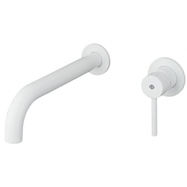Grifo empotrable de lavabo SIRIO blanco