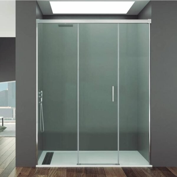 Mampara ducha fijo + puerta + fijo BASIC