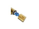 Conjunto de ducha termostático ROUND ELITE ORO PVD - Imagen 2