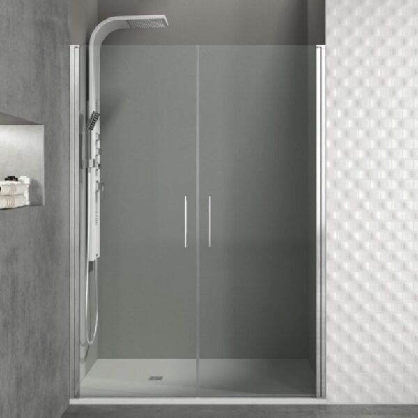 Mampara ducha frontal 2 puertas Abatibles OPEN