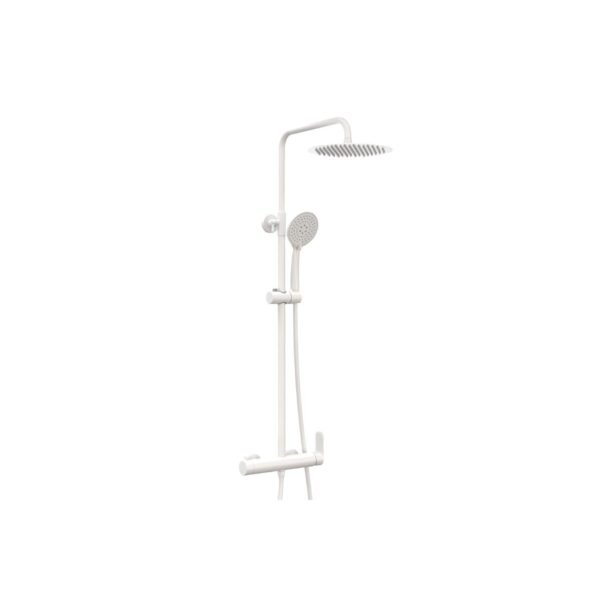 Conjunto de ducha INVERTER R + Maneta CASSIO BLANCO