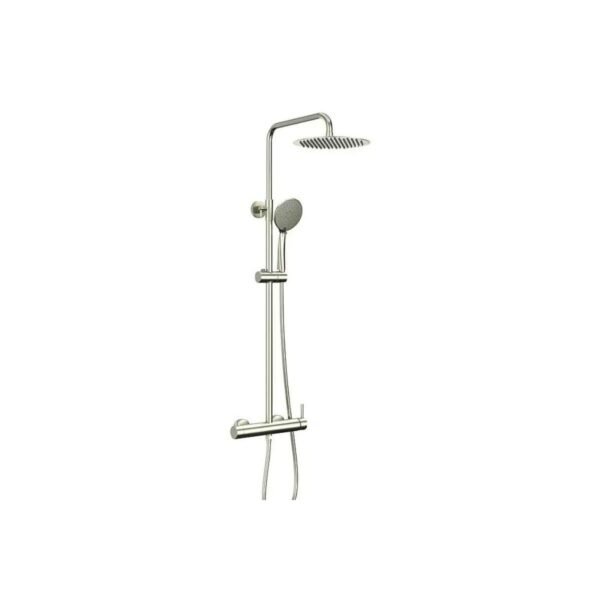 Conjunto para ducha INVERTER R NÍQUEL CEPILLADO