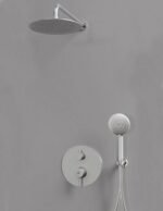 Grifería para ducha empotrada SIRIO NÍQUEL - Imagen 2