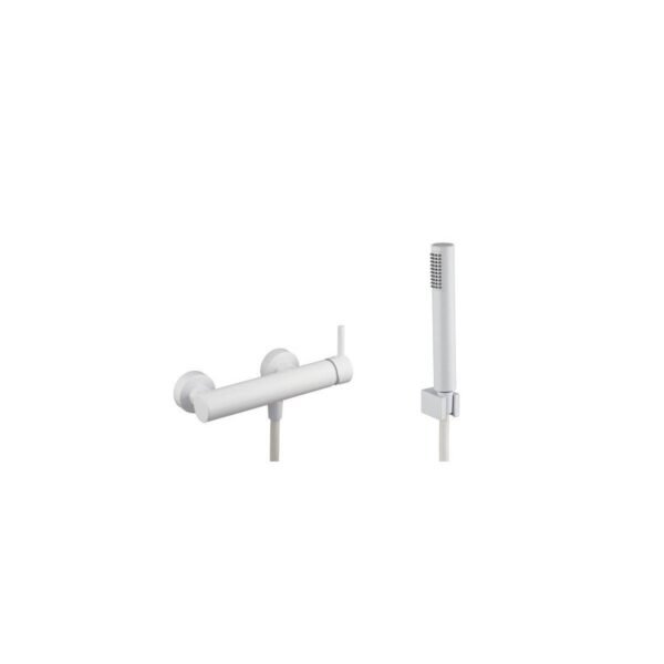 Grifo monomando para ducha SIRIO blanco