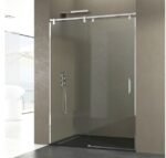 Mampara INOX fijo + corredera FUTURA