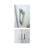 Mampara plegable GLASS con cierre perfil imán - Imagen 2
