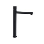Grifo monomando lavabo caño alto RADIO Negro