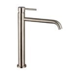 Grifo monomando para lavabo caño alto SIRIO NÍQUEL