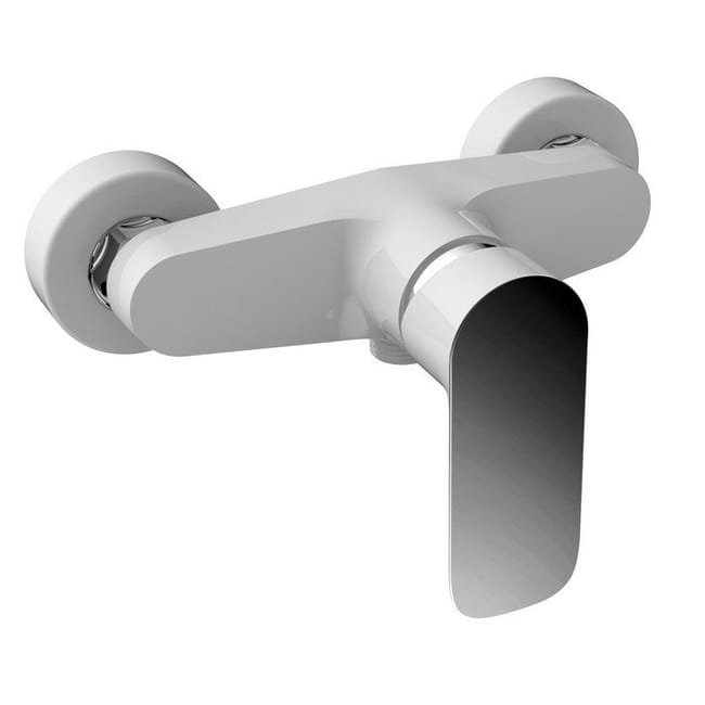 media-2-35.jpeg Grifo monomando ducha CASSIO Cromo/blanco - Imagen 1