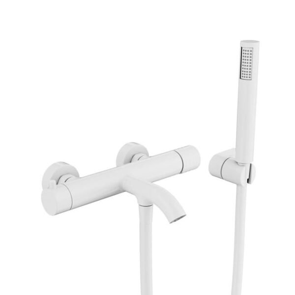 Grifo monomando para bañera HELIOS Blanco