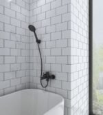 Grifo para bañera monomando DIOR negro mate - Imagen 2