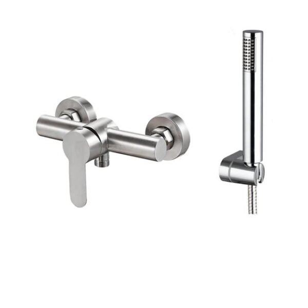 Grifo monomando para ducha IONY Acero